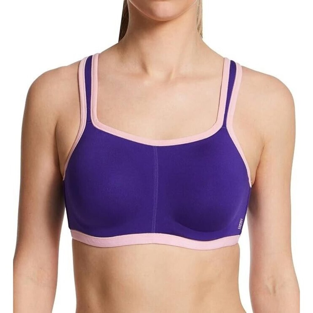 Natori 731050 Yogi Sports Bra  Dewberry/Blossom ( 32DD )